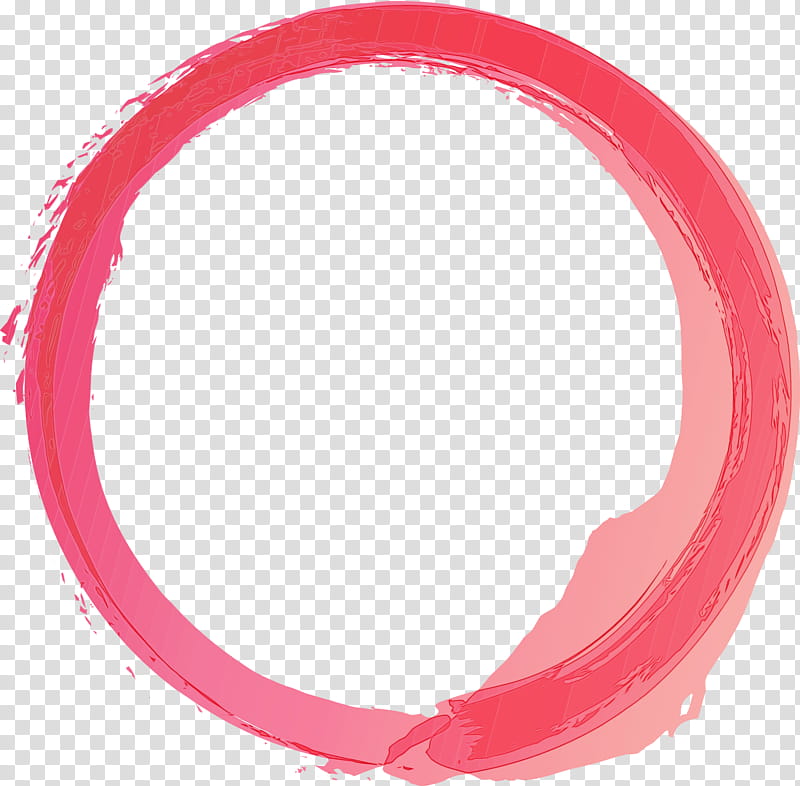 pink material property circle magenta, BRUSH FRAME, Watercolor Frame, Paint, Wet Ink transparent background PNG clipart