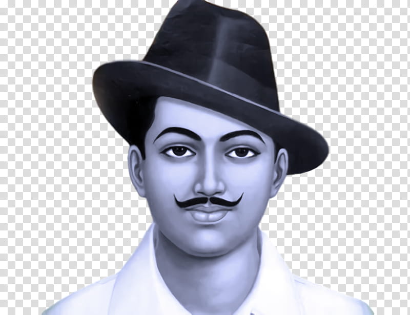 Bhagat Singh Shaheed Bhagat Singh, White, Face, Hat, Head, Costume Hat, Nose, Chin transparent background PNG clipart