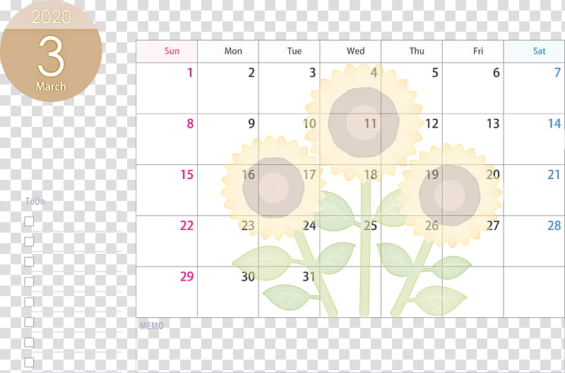 March 2020 Calendar March 2020 Printable Calendar 2020 Calendar, Text, Line, Circle, Diagram transparent background PNG clipart