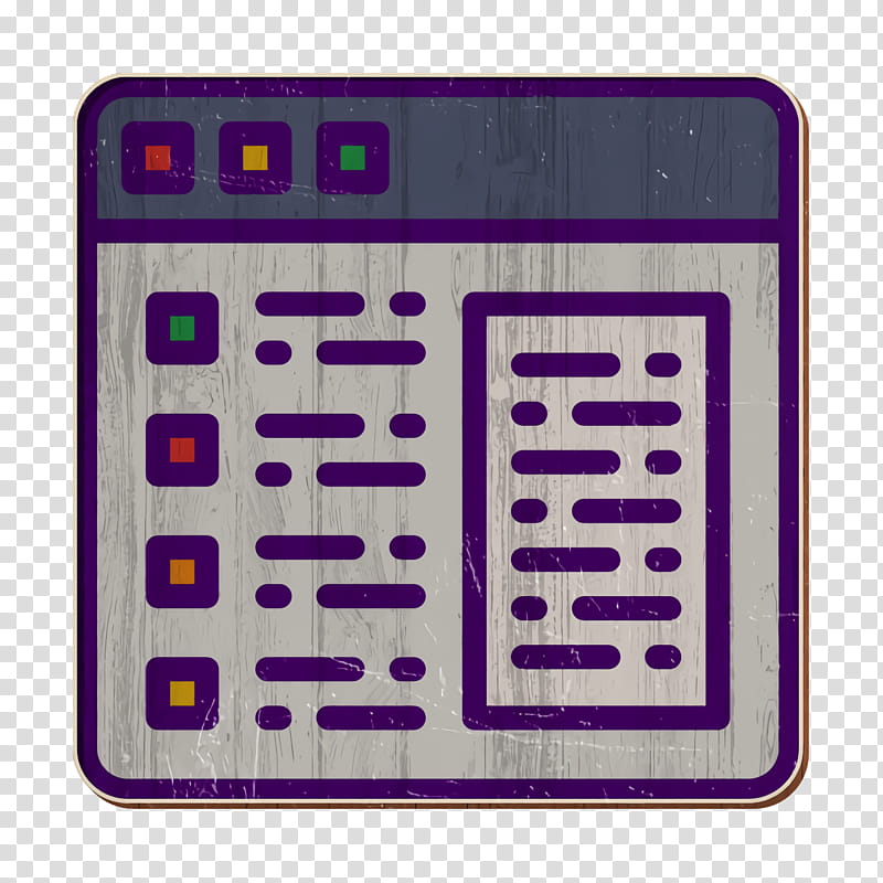 Window icon User Interface Vol 3 icon Article icon, Violet, Purple, Technology, Rectangle, Toy, Square transparent background PNG clipart