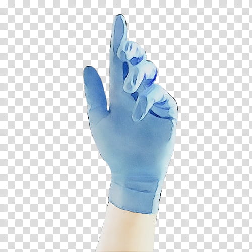 glove personal protective equipment medical glove hand finger, Watercolor, Paint, Wet Ink, Batting Glove, Safety Glove, Arm, Sports Gear transparent background PNG clipart