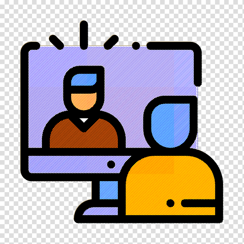 Interview icon Video conference icon, Globallogic, Information Technology, System, Engineer, Tutor, Computer transparent background PNG clipart