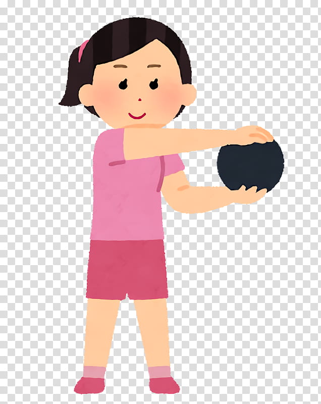 cartoon shoulder arm joint standing, Cartoon, Throwing A Ball, Child, Muscle, Physical Fitness, Weights, Exercise Equipment transparent background PNG clipart