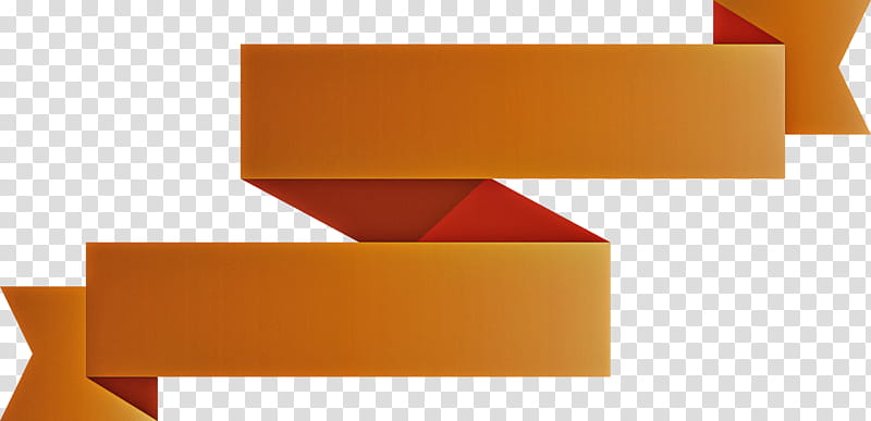 Ribbon Multiple Ribbon, Orange, Yellow, Rectangle, Material Property, Box, Table, Shipping Box transparent background PNG clipart