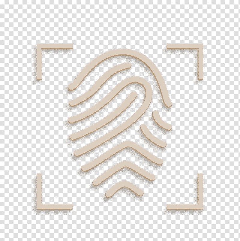 technology icon Fingerprint icon Fingerprint with crosshair focus icon, Fingerprints Icon, Logo, Device Fingerprint, Biometrics transparent background PNG clipart