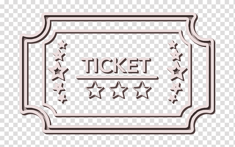Hollywood icon cinema icon Cinema icon, Ticket, Drawing, Theatre, Painting, Amc Theatres, Box Office transparent background PNG clipart