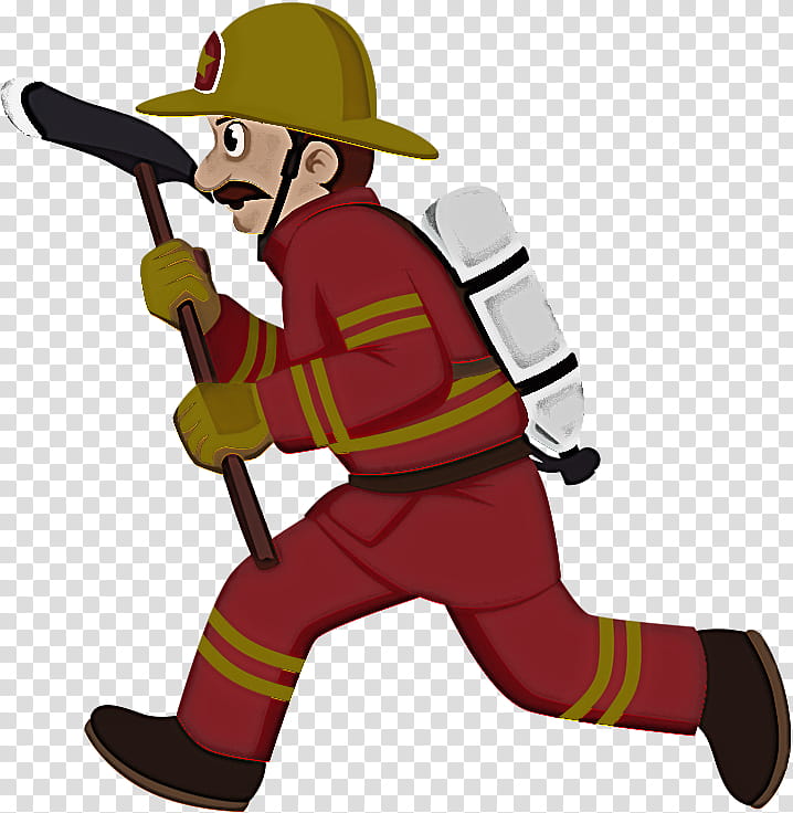 Firefighter, Drawing, Fire Department, Headgear, Fire Engine, Cartoon, Logo, Watercolor Painting transparent background PNG clipart
