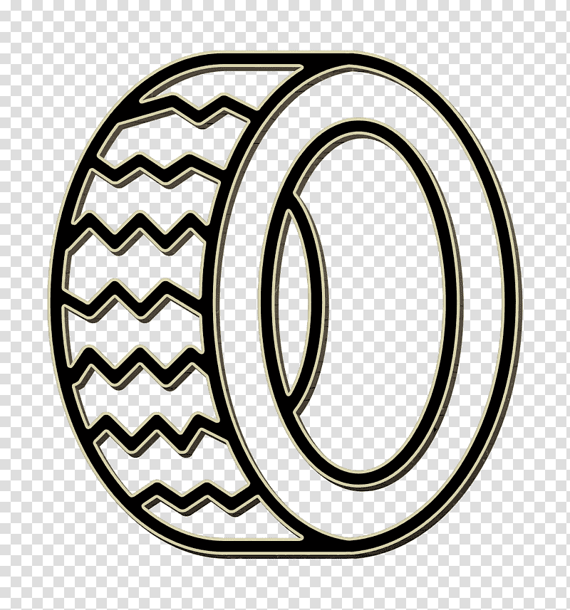 Tire icon Car parts icon, Jeep, Flat Tire, Wheel, Vehicle Wheel, Bicycle Tire, Car Suspension transparent background PNG clipart