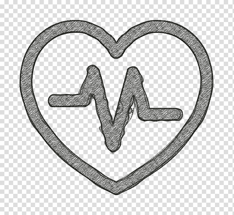 Heart icon Cardiogram icon Minimal Universal Theme icon, Health, Health Care, Cardiovascular Disease, Medicine, Body Mass Index, Exercise transparent background PNG clipart