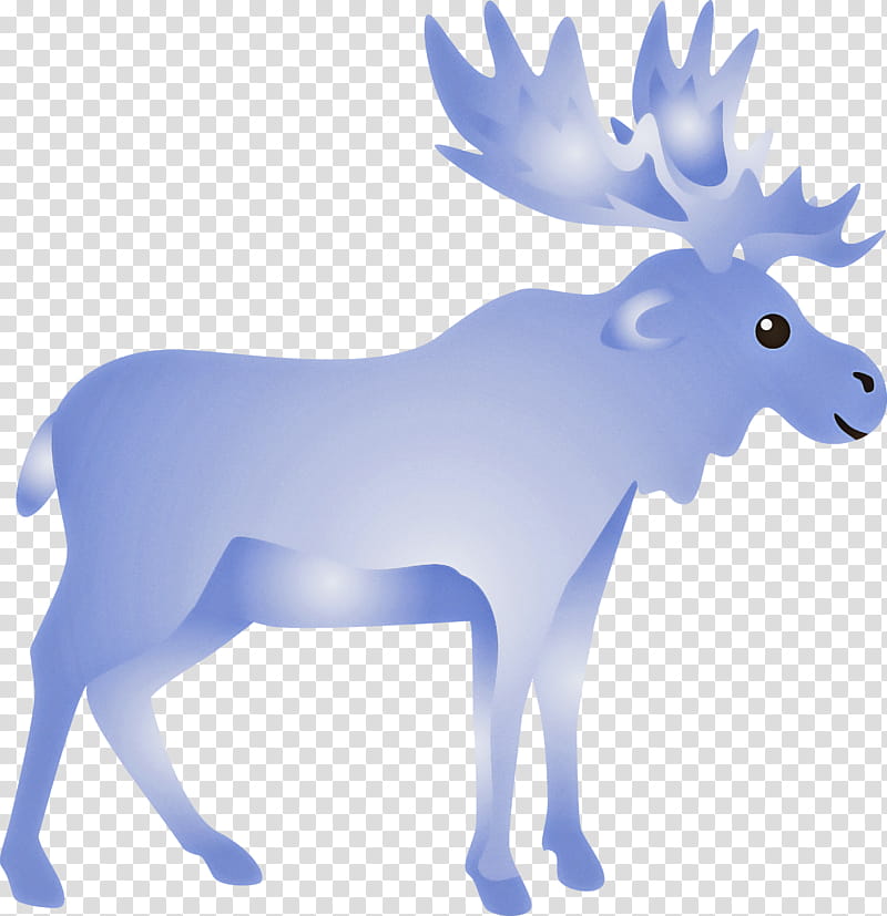 Reindeer, Watercolor Reindeer, Moose, Animal Figure, Wildlife, Tail, Elk transparent background PNG clipart