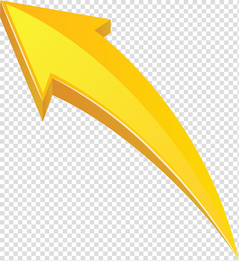 Wind Arrow, Yellow, Logo transparent background PNG clipart