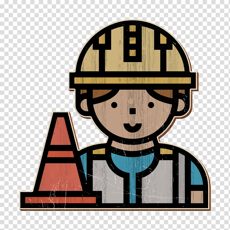 Traffic cone icon Caution icon Construction Worker icon, Logo, Meter, Watermark, Cartoon, Zip transparent background PNG clipart