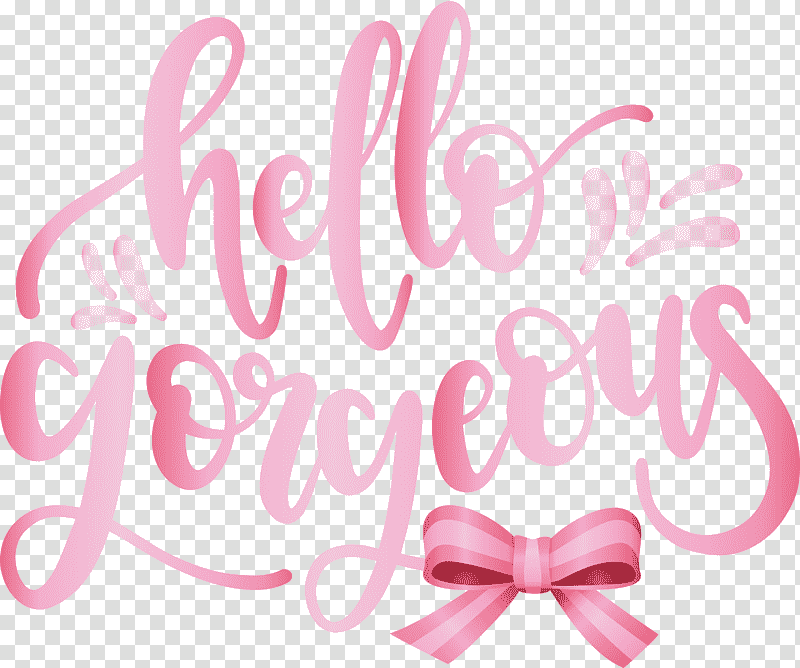 Fashion Hello Gorgeous, Logo, Meter transparent background PNG clipart