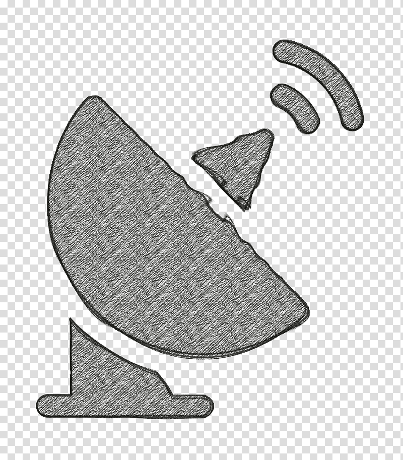Radio antenna icon Navigation and Maps icon Satellite dish icon, Black And White
, Meter transparent background PNG clipart