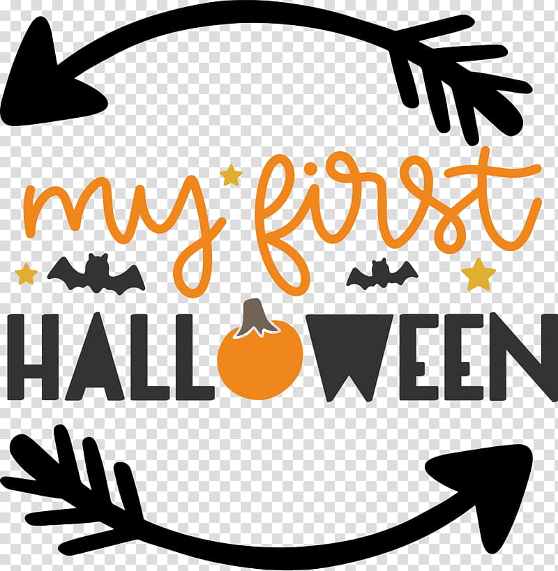 Happy Halloween, Logo, Calligraphy, Yellow, Happiness, Recreation, Text, Line transparent background PNG clipart