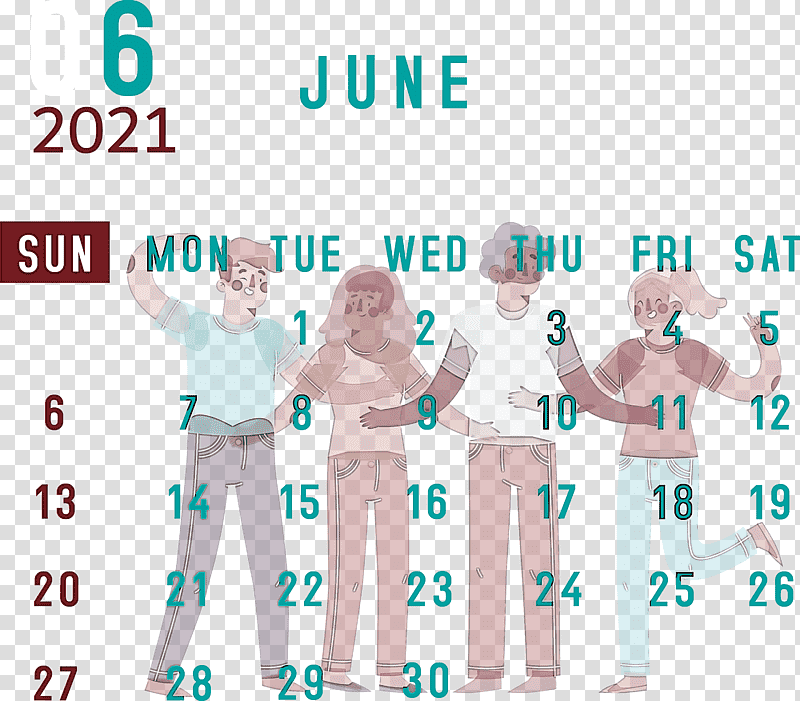 June 2021 Calendar 2021 Calendar June 2021 Printable Calendar, Meter, Diagram, Paper, Human, Uniform, Research transparent background PNG clipart
