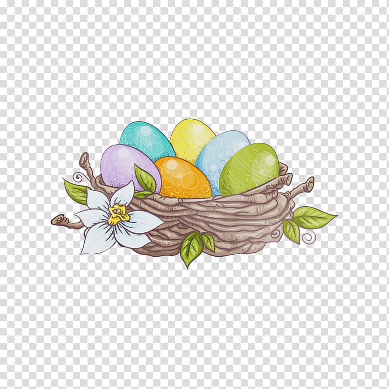 Easter egg, Watercolor, Paint, Wet Ink, Easter
, Bird Nest, Oval, Food transparent background PNG clipart
