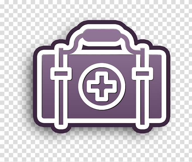 First aid kit icon Dentistry icon Healthcare and medical icon, Violet, Purple, Logo, Compact Car, Symbol transparent background PNG clipart