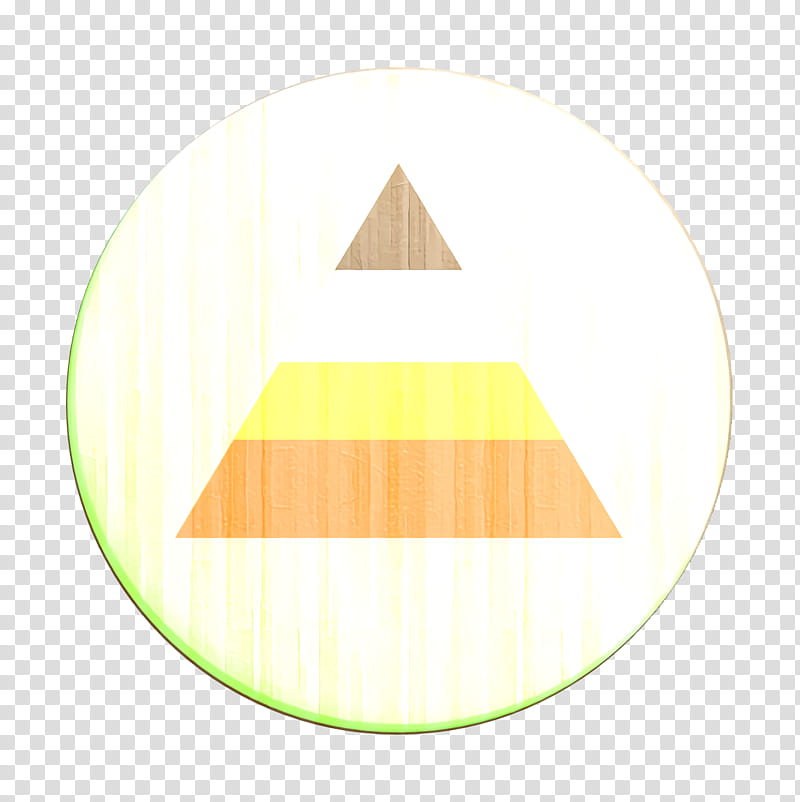 Analytics icon Pyramid icon Reports and Analytics icon, Circle, Triangle, Yellow, Meter, Symbol, Ersa Replacement Heater, Precalculus transparent background PNG clipart