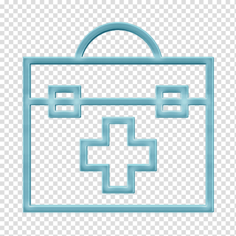 Doctor icon Medical Set icon First aid kit icon, Pictogram, Symbol, Software transparent background PNG clipart