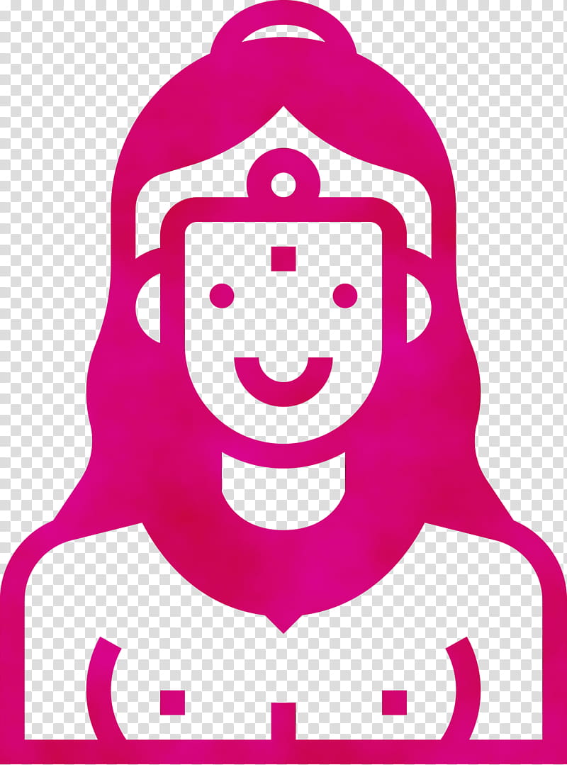 icon smiley button user preview, Hindu God, India, Watercolor, Paint, Wet Ink transparent background PNG clipart