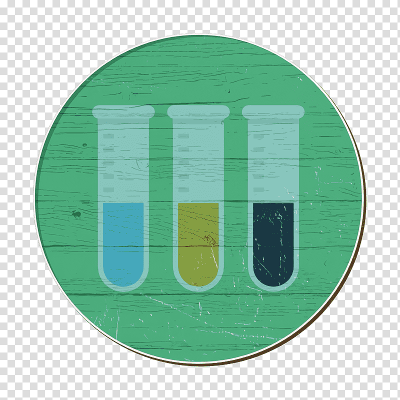 Test tubes icon Modern Education icon Chemistry icon, Green, Meter transparent background PNG clipart