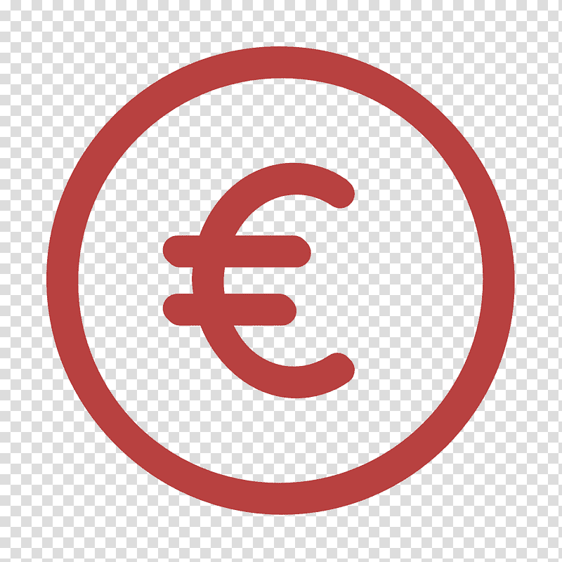 Money icon Euro icon, Spatial Networks Inc, Logo, Company, Sign, Price, Printing transparent background PNG clipart