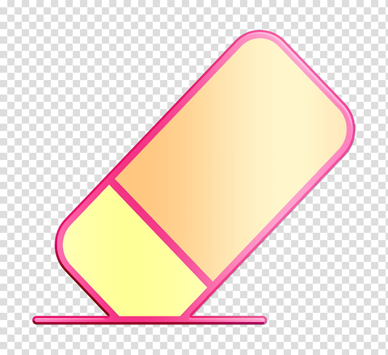 Eraser icon Graphic Design icon Tools and utensils icon, Line, Meter, Geometry, Mathematics transparent background PNG clipart