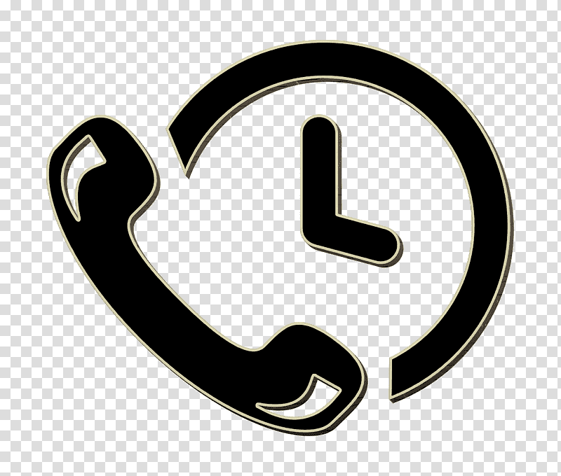 Call icon Tools and utensils icon Phone auricular and a clock icon, Logistics Delivery Icon, Telephone Call, Mobile Phone, Callback, Call Transfer, Landline transparent background PNG clipart
