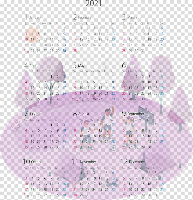 2021 yearly calendar Printable 2021 Yearly Calendar Template 2021 Calendar, Year 2021 Calendar, Calendar System, Meter, Line transparent background PNG clipart