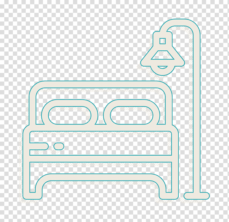 Furnitures icon Bedroom icon Bed icon, Logo, Symbol, Car, Meter, Automobile Engineering transparent background PNG clipart