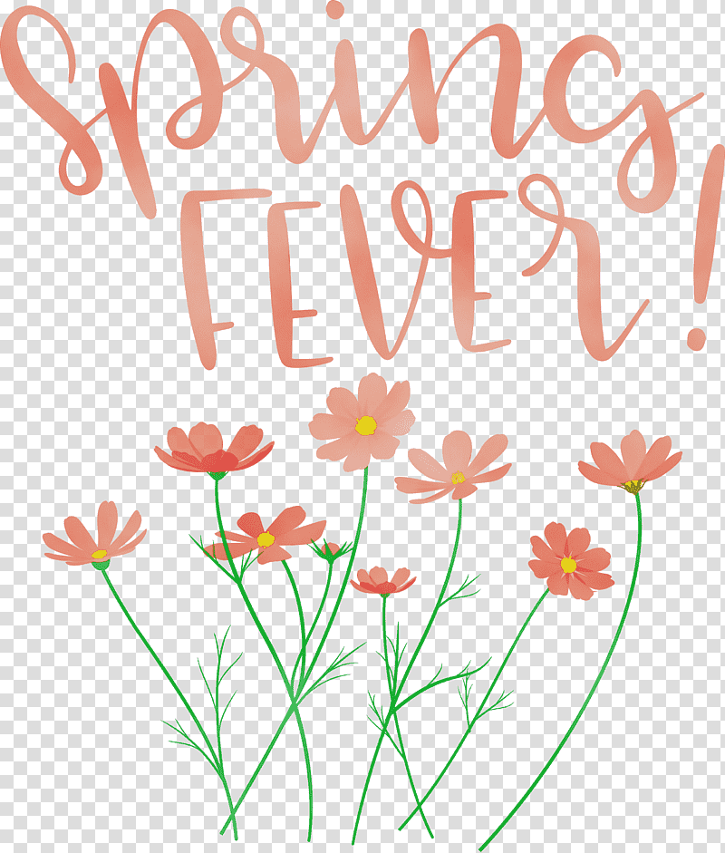 Floral design, Spring
, Spring Fever, Watercolor, Paint, Wet Ink, Plant Stem transparent background PNG clipart