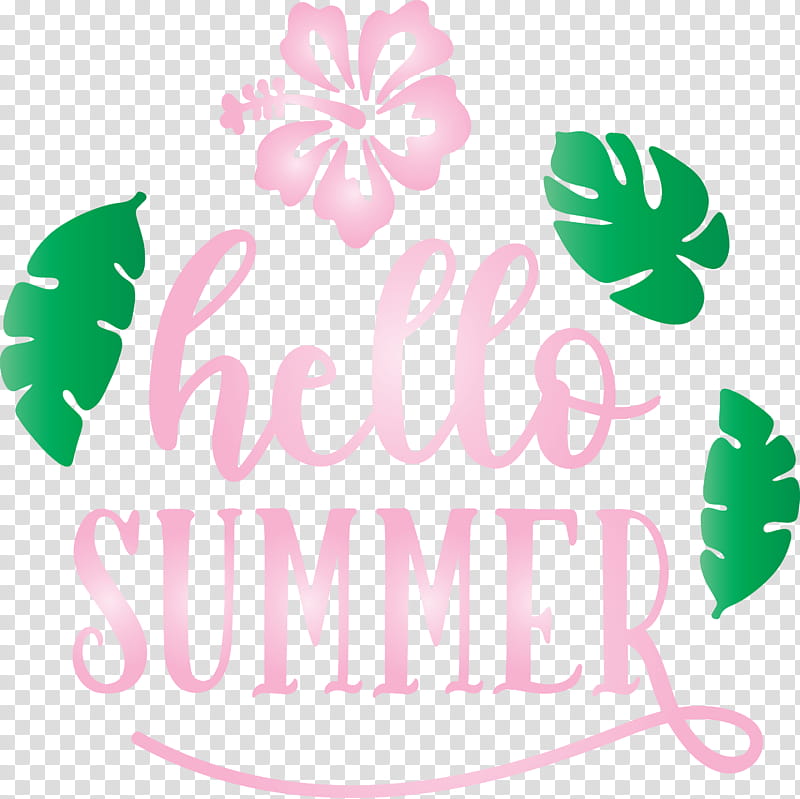 Hello Summer, Logo, Green, Meter transparent background PNG clipart