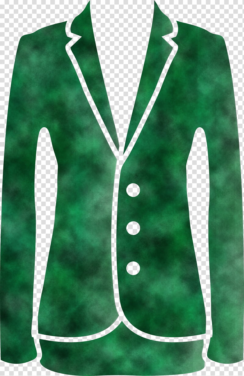 green clothing outerwear jacket sleeve, Blazer, Button, Top, Suit, Formal Wear, Sweater, Velvet transparent background PNG clipart