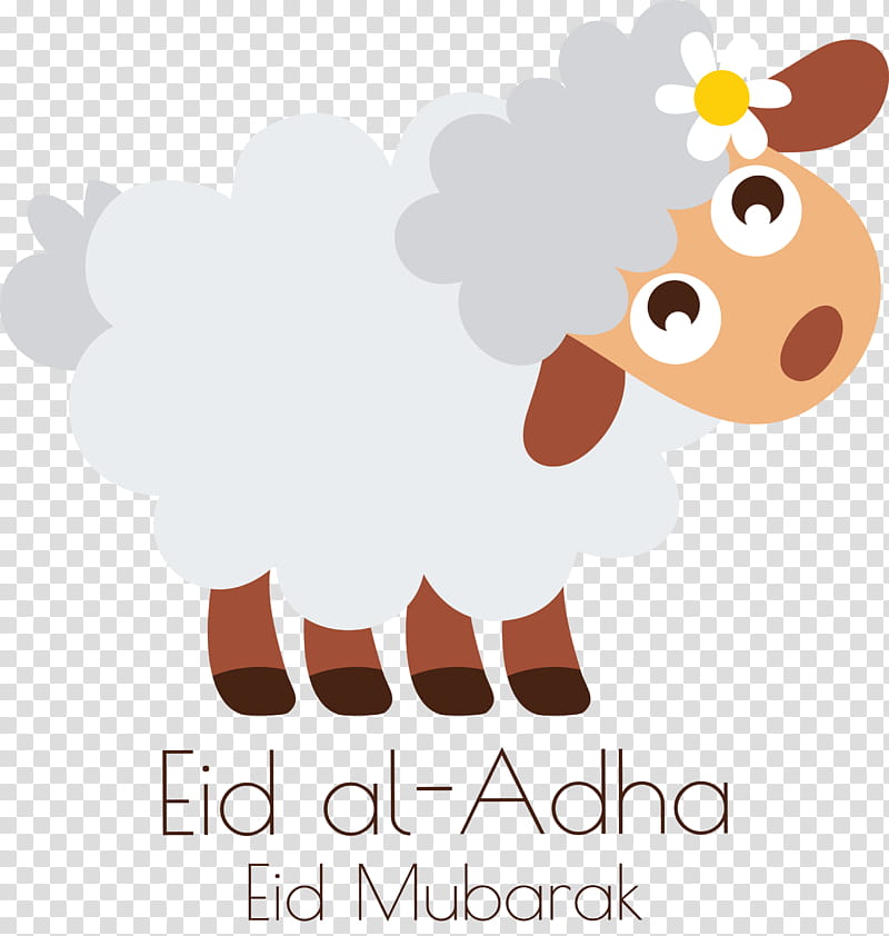 Eid al-Adha Eid Qurban Qurban Bayrami, Eid Al Adha, Cartoon, Sheep, Animation, Creative Work transparent background PNG clipart