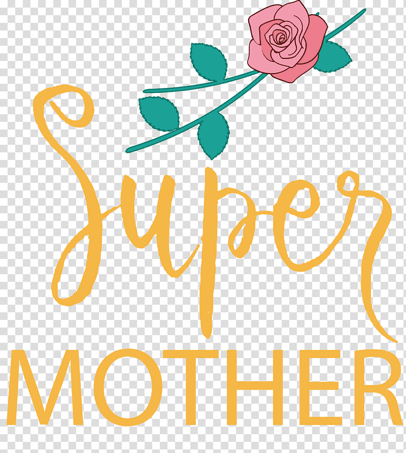 Mothers Day Super Mom Best Mom, Love Mom, Logo, Yellow, Meter, Flower, Line transparent background PNG clipart