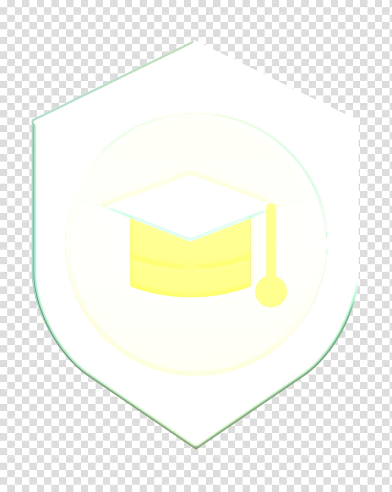 Mortarboard icon School icon Shapes and symbols icon, Yellow, Logo, Line, Smile, Circle, Square, Gesture transparent background PNG clipart