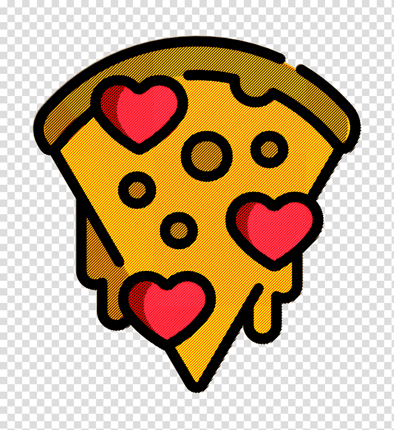 Pizza icon Love icon, Pizza, Italian Cuisine, Takeout, Vegetarian Cuisine, Restaurant, Delivery transparent background PNG clipart