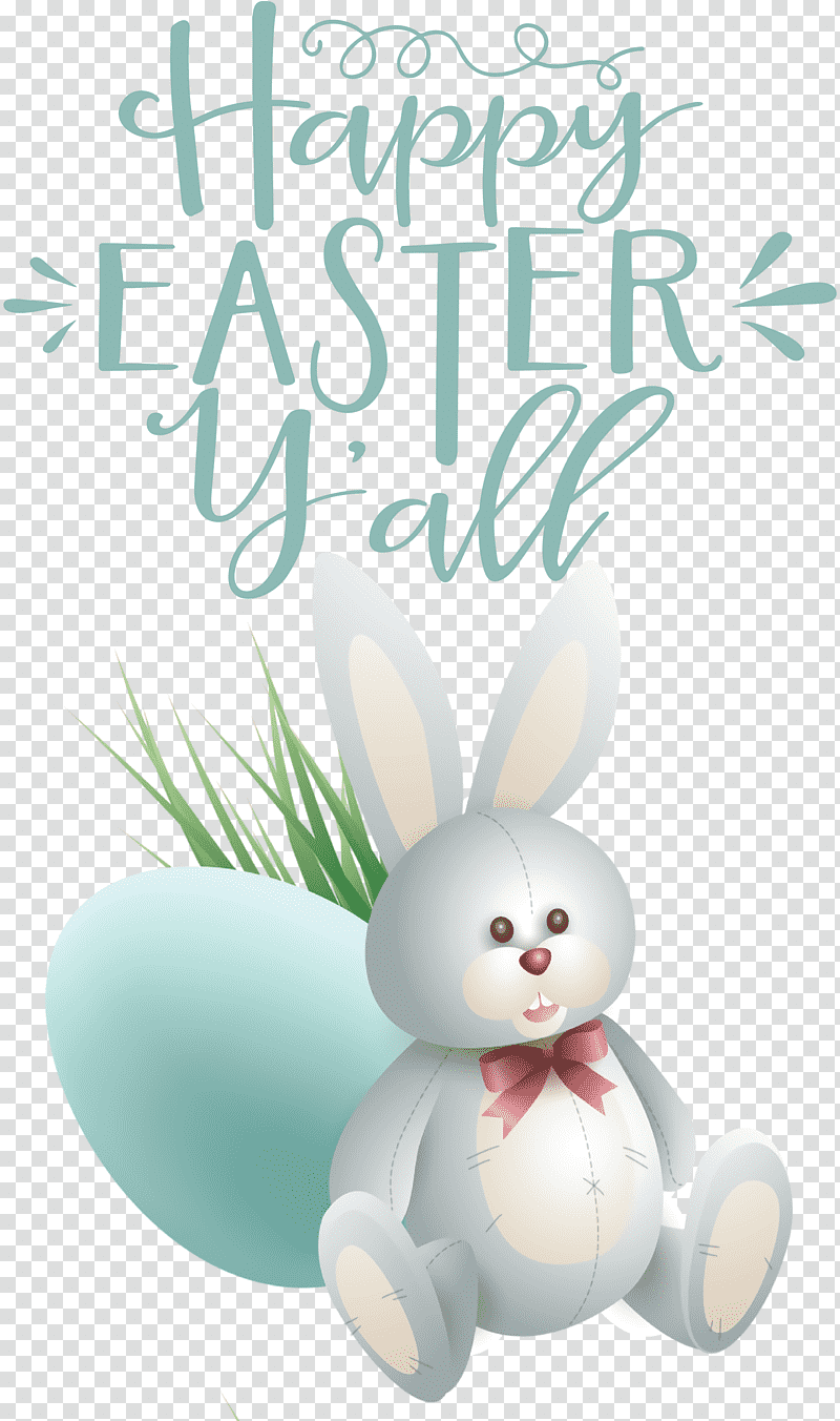 Happy Easter Easter Sunday Easter, Easter
, Rabbit, Easter Bunny, Christmas Ornament M, Meter, Cartoon transparent background PNG clipart