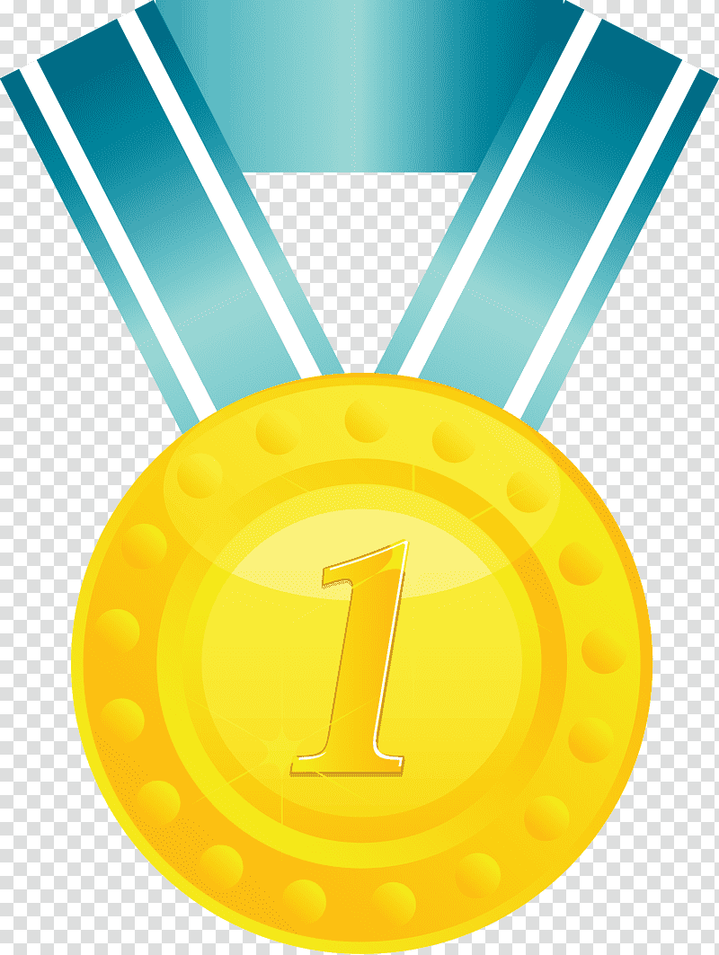 Gold Badge No 1 Badge Award Gold Badge, Medal, Gold Medal, Medal Ribbon, Bronze Medal, Olympic Medal, Order transparent background PNG clipart
