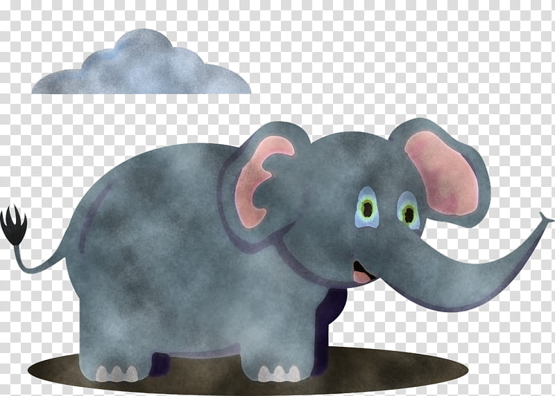 Indian elephant, African Bush Elephant, Visual Arts, Wildlife, African Elephants, Cartoon, Blue Gray Chevron, Bull transparent background PNG clipart