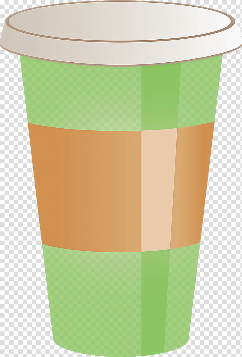 coffee, Green, Drinkware, Cup, Tableware, Coffee Cup Sleeve, Plastic, Tumbler transparent background PNG clipart