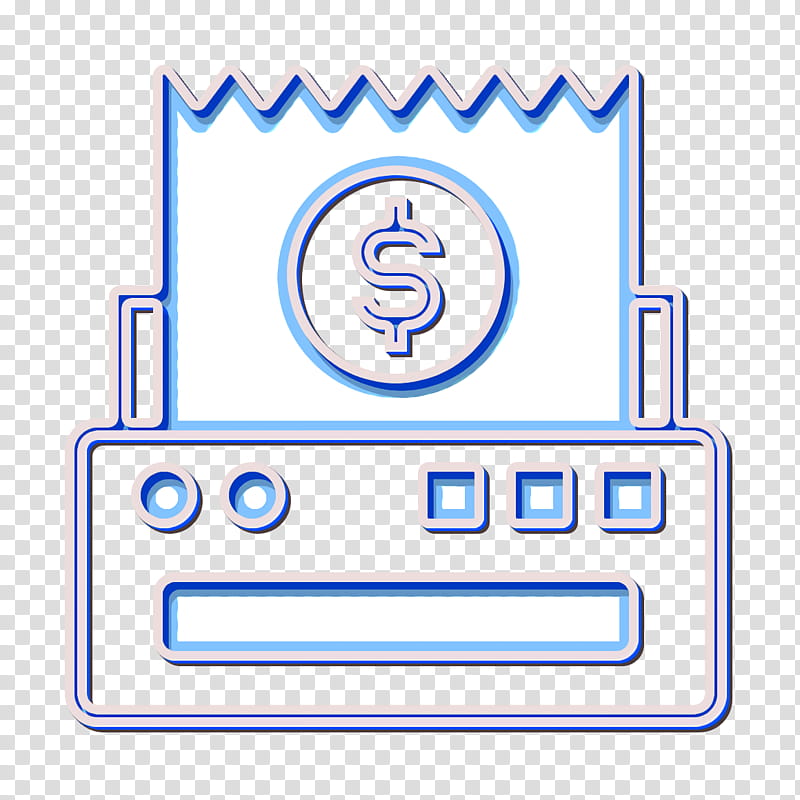 Bill And Payment icon Print icon Bill icon, Mercury Equipment, System, Text, Scanner, Number, Article, Twodimensional Space transparent background PNG clipart