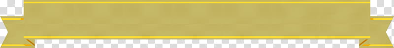 line ribbon simple ribbon ribbon design, Yellow, Rectangle transparent background PNG clipart