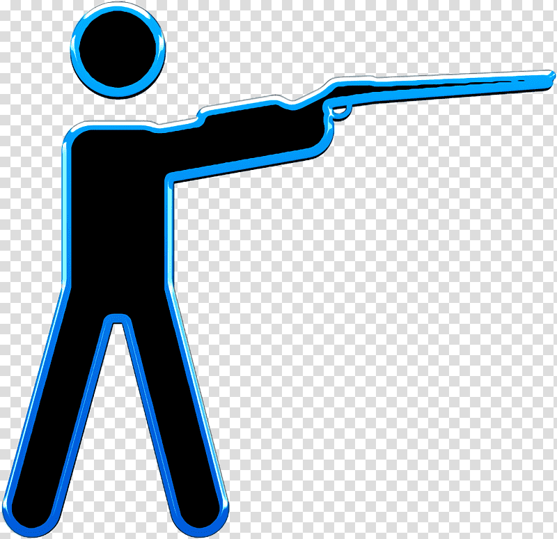 Hunting with arm icon Multi Sports icon Hunter icon, Weapons Icon, Logo, Joint, Meter, Line, Hm transparent background PNG clipart