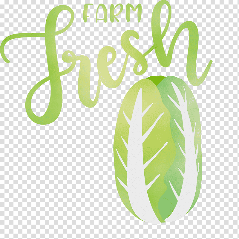 logo font leaf green meter, Farm Fresh, Watercolor, Paint, Wet Ink, Fruit, Biology transparent background PNG clipart