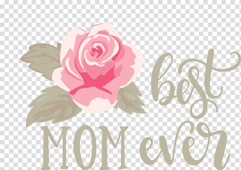 Mothers Day best mom ever Mothers Day Quote, Sticker, Gift, Floral Design, Greeting Card, Garden Roses, Text transparent background PNG clipart