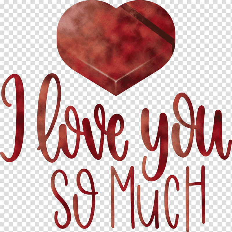 I Love You So Much Valentines Day Love, Meter, M095 transparent background PNG clipart