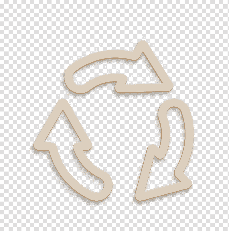 signs icon Recycling arrows cycle icon Recycle bin icon, Universal 04 Icon, Recycling Symbol, Logo transparent background PNG clipart