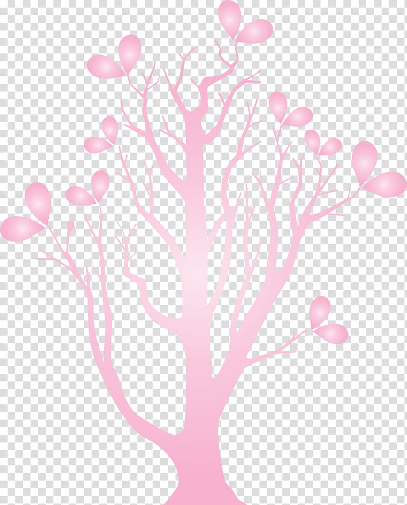 pink branch tree plant plant stem, Abstract Tree, Cartoon Tree, Tree , Flower, Twig, Magenta transparent background PNG clipart